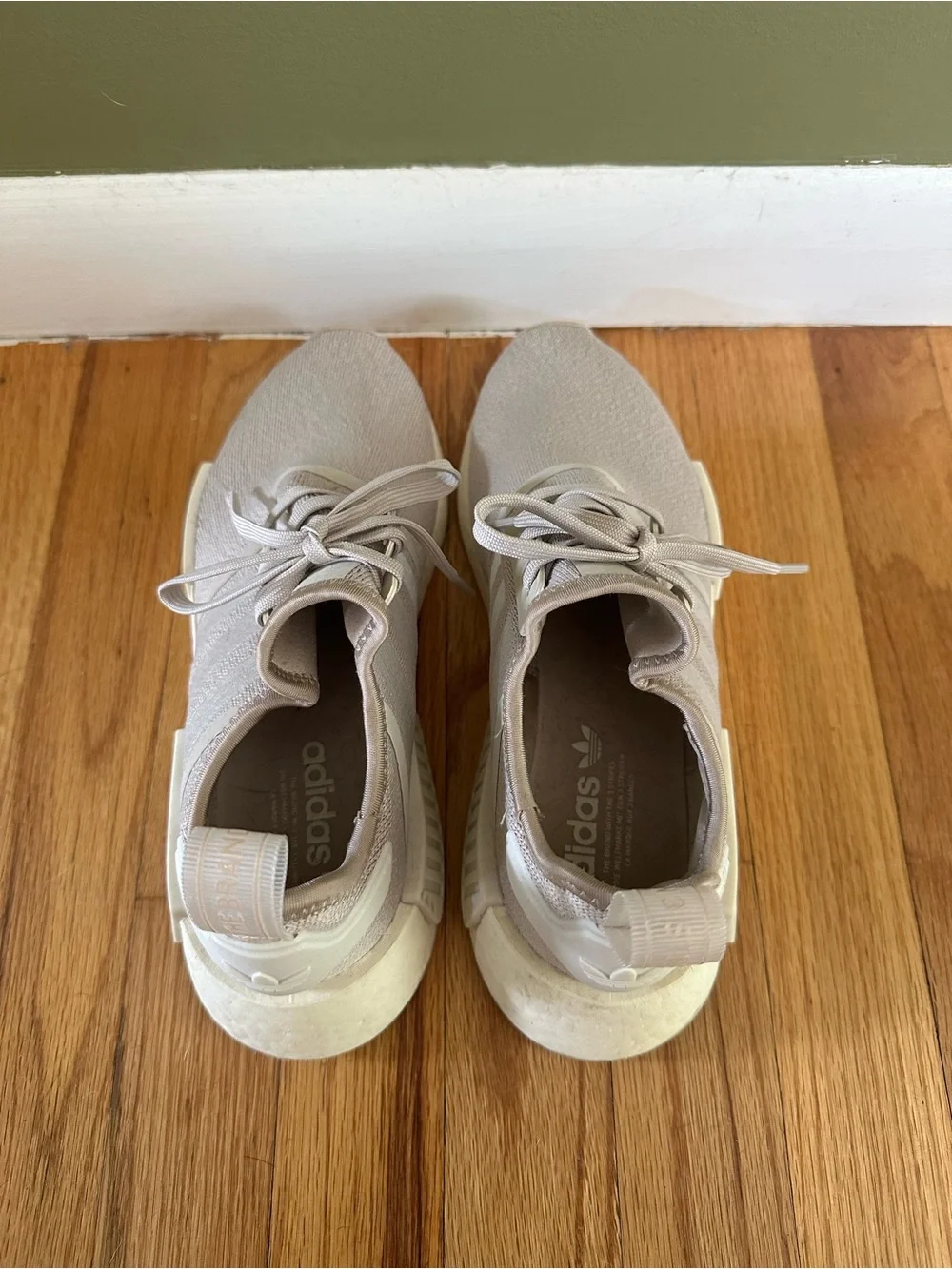 adidas NMD R1 Sneakers - Light beige